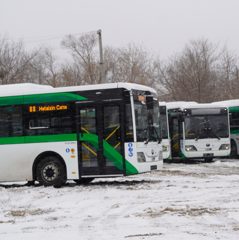 Частный автобусный парк ТОО «Жорга МТ» пополнился 30 новыми автобусами